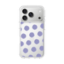 スリムプロテクションケース［ オリジナル - 推し色水玉 - パープル ］