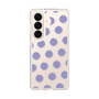 スリムプロテクションケース［ オリジナル - 推し色水玉 - パープル ］