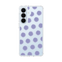 スリムプロテクションケース［ オリジナル - 推し色水玉 - パープル ］