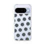 スリムプロテクションケース［ オリジナル - 推し色水玉 - ブラック ］