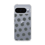 スリムプロテクションケース［ オリジナル - 推し色水玉 - ブラック ］