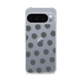 スリムプロテクションケース［ オリジナル - 推し色水玉 - ブラック ］