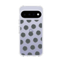 スリムプロテクションケース［ オリジナル - 推し色水玉 - ブラック ］