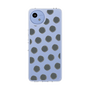 スリムプロテクションケース［ オリジナル - 推し色水玉 - ブラック ］