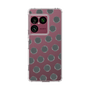 スリムプロテクションケース［ オリジナル - 推し色水玉 - ブラック ］