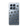 スリムプロテクションケース［ オリジナル - 推し色水玉 - ブラック ］