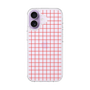 スリムプロテクションケース［ オリジナル - 推し色チェック - レッド ］