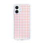 スリムプロテクションケース［ オリジナル - 推し色チェック - レッド ］