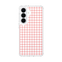 スリムプロテクションケース［ オリジナル - 推し色チェック - レッド ］