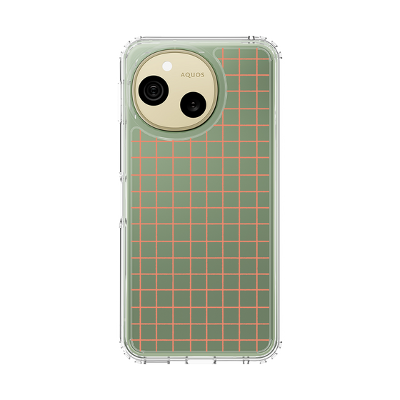 スリムプロテクションケース［ オリジナル - 推し色チェック - オレンジ ］