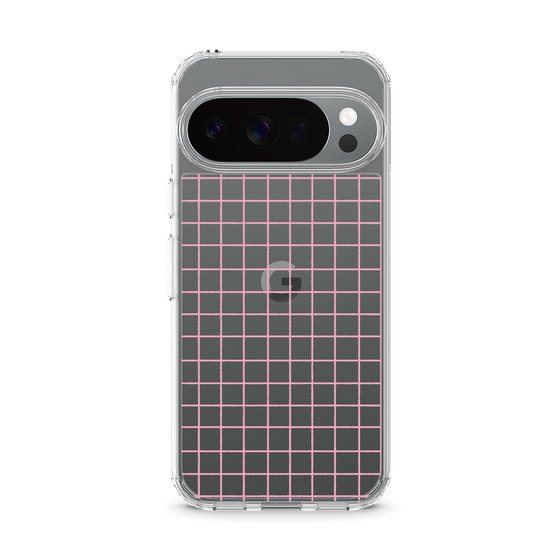 スリムプロテクションケース［ オリジナル - 推し色チェック - ピンク ］