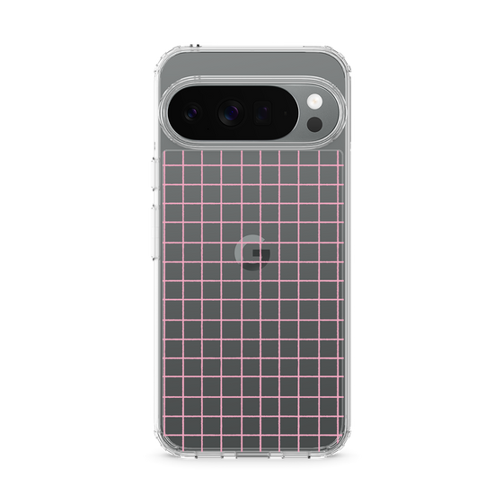 スリムプロテクションケース［ オリジナル - 推し色チェック - ピンク ］