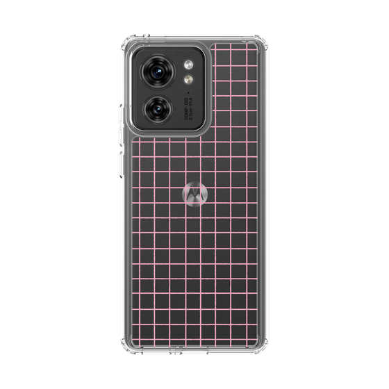 スリムプロテクションケース［ オリジナル - 推し色チェック - ピンク ］