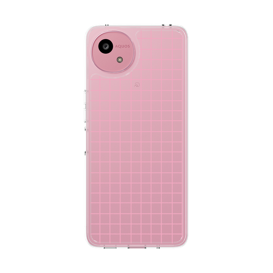 スリムプロテクションケース［ オリジナル - 推し色チェック - ピンク ］