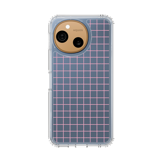 スリムプロテクションケース［ オリジナル - 推し色チェック - ピンク ］