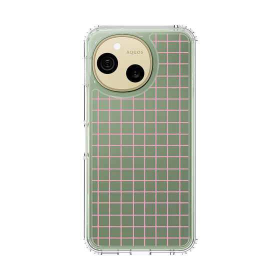 スリムプロテクションケース［ オリジナル - 推し色チェック - ピンク ］