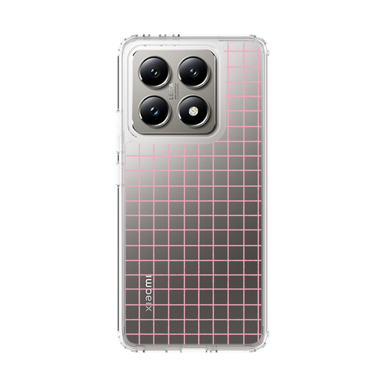 スリムプロテクションケース［ オリジナル - 推し色チェック - ピンク ］