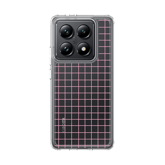 スリムプロテクションケース［ オリジナル - 推し色チェック - ピンク ］