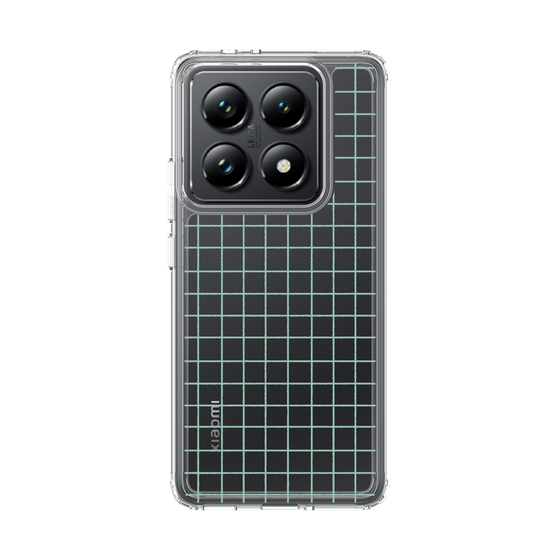 スリムプロテクションケース［ オリジナル - 推し色チェック - グリーン ］