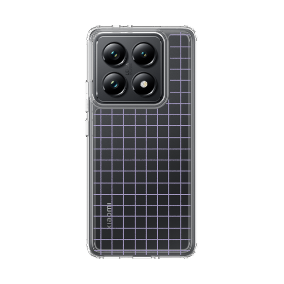 スリムプロテクションケース［ オリジナル - 推し色チェック - パープル ］