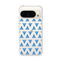 スリムプロテクションケース［ オリジナル - 推し色三角 - ブルー ］