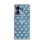 スリムプロテクションケース［ オリジナル - 推し色三角 - グリーン ］