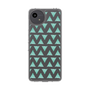 スリムプロテクションケース［ オリジナル - 推し色三角 - グリーン ］