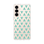 スリムプロテクションケース［ オリジナル - 推し色三角 - グリーン ］