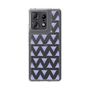 スリムプロテクションケース［ オリジナル - 推し色三角 - パープル ］