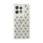 スリムプロテクションケース［ オリジナル - 推し色三角 - ブラック ］