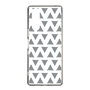 スリムプロテクションケース［ オリジナル - 推し色三角 - ブラック ］