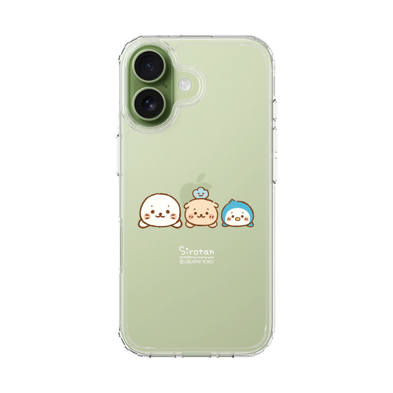 スリムプロテクションケース［ しろたん - お顔 ］