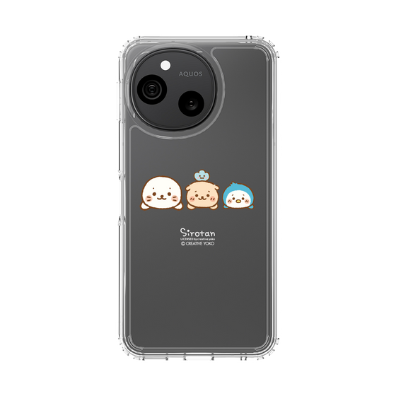 スリムプロテクションケース［ しろたん - お顔 ］