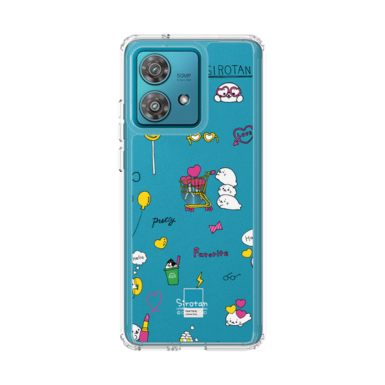スリムプロテクションケース［ しろたん - ポップ ］