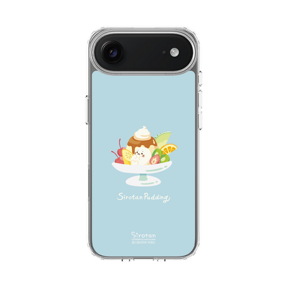 スリムプロテクションケース［ しろたん - プリンアラモード ］