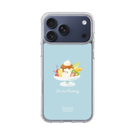 スリムプロテクションケース［ しろたん - プリンアラモード ］