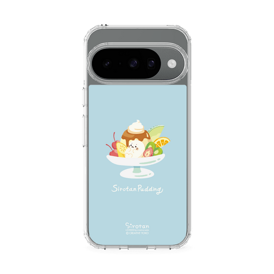 スリムプロテクションケース［ しろたん - プリンアラモード ］