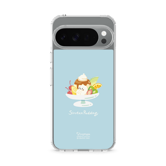 スリムプロテクションケース［ しろたん - プリンアラモード ］