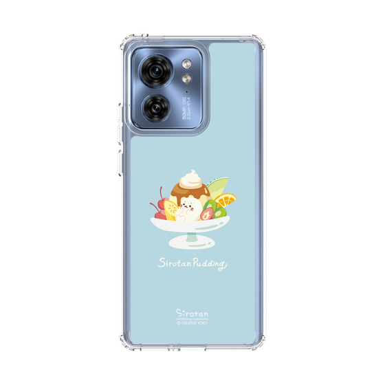スリムプロテクションケース［ しろたん - プリンアラモード ］