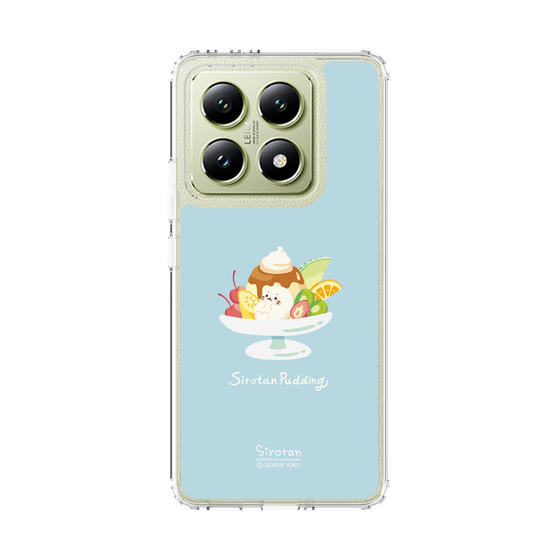 スリムプロテクションケース［ しろたん - プリンアラモード ］