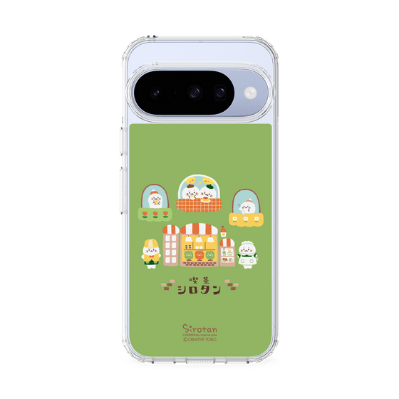 スリムプロテクションケース［ しろたん - 純喫茶 ］