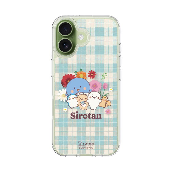 スリムプロテクションケース［ しろたん - フラワーガーデン ］