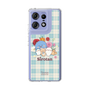 スリムプロテクションケース［ しろたん - フラワーガーデン ］