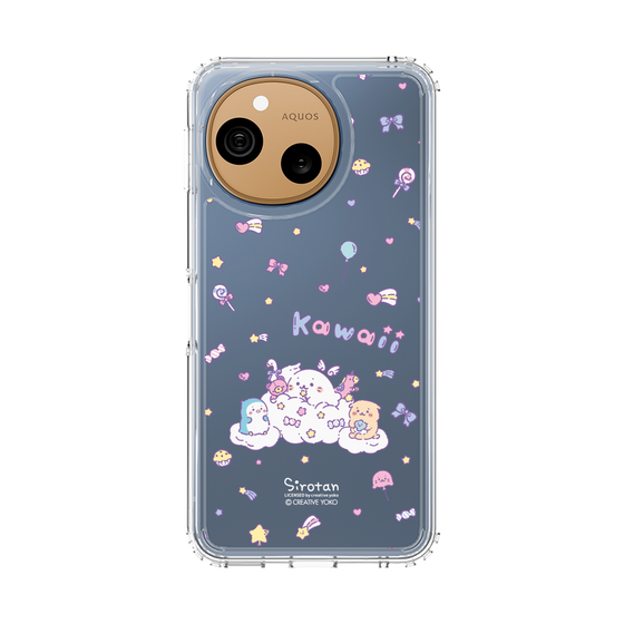 スリムプロテクションケース［ しろたん - ふんわりドリーミィ ］