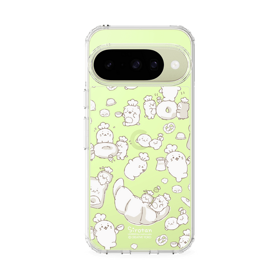 スリムプロテクションケース［ しろたん - もぐもぐパン ］