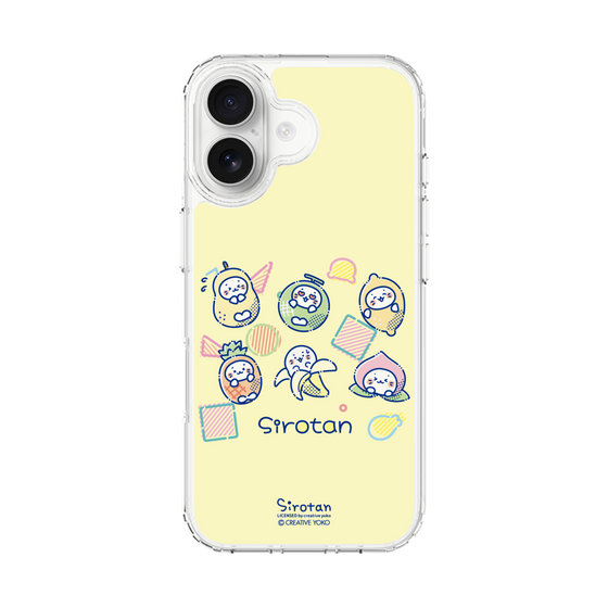 スリムプロテクションケース［ しろたん - フルーツポップ ］
