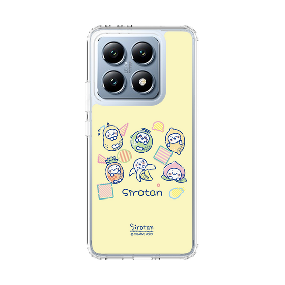 スリムプロテクションケース［ しろたん - フルーツポップ ］