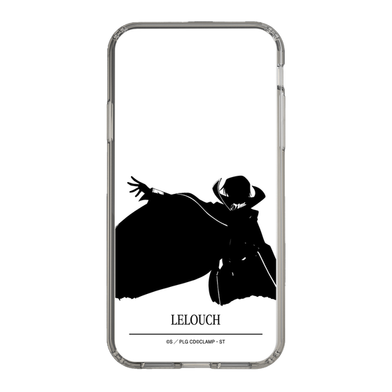 スリムプロテクションケース［ コードギアス 反逆のルルーシュ - ルルーシュ - シルエット ］