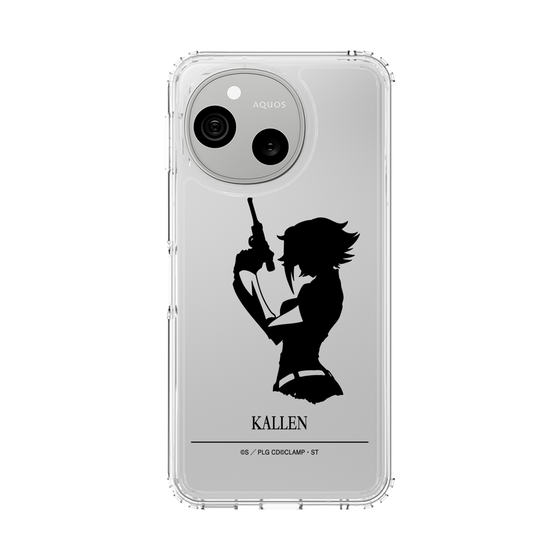 スリムプロテクションケース［ コードギアス 反逆のルルーシュ - カレン - シルエット ］