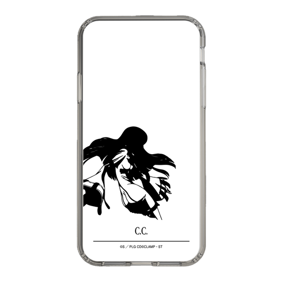 スリムプロテクションケース［ コードギアス 反逆のルルーシュ - C.C. - シルエット ］